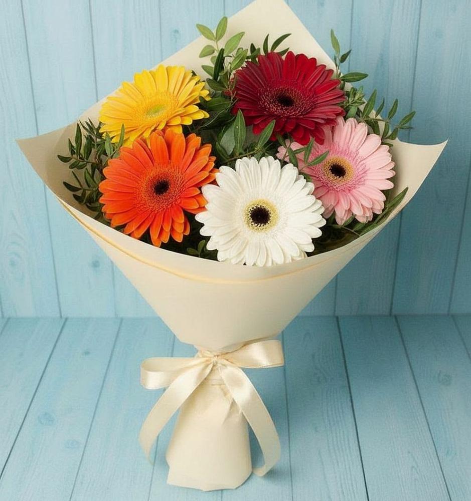 Букет цветов из: Герберы в Меленках