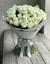 Букет 35 Белых роз в Меленках