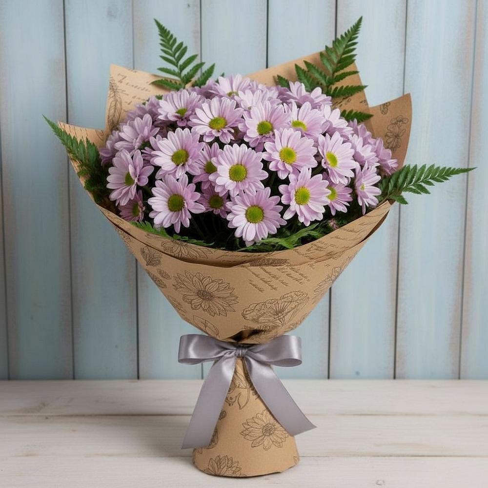 Букет цветов из: Хризантемы в Меленках