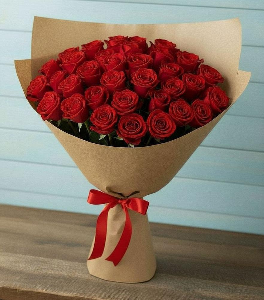 Букет Красные розы Милано в Меленках