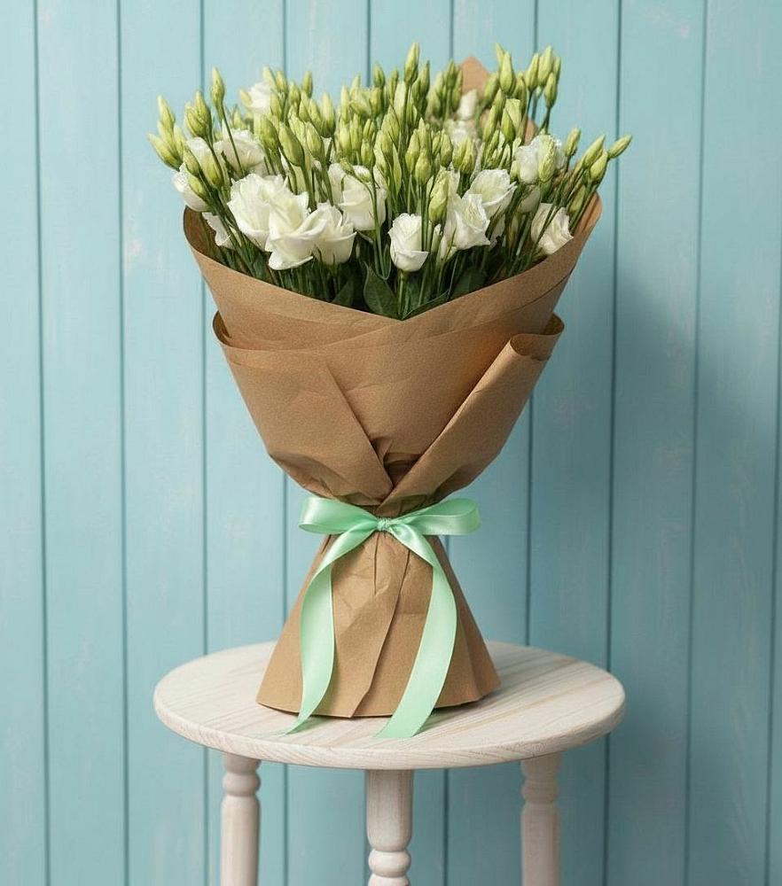 Букет цветов из: Лизиантусы в Меленках