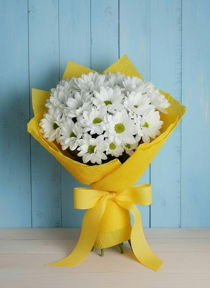 Букет цветов из: Хризантемы в Меленках