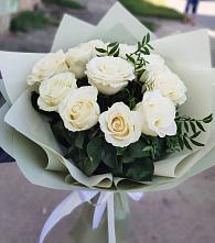Букет Белые розы Проуд #REPLACE_PRED# Меленках