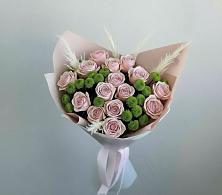 Букет цветов из:  Розы и Хризантемы в Меленках