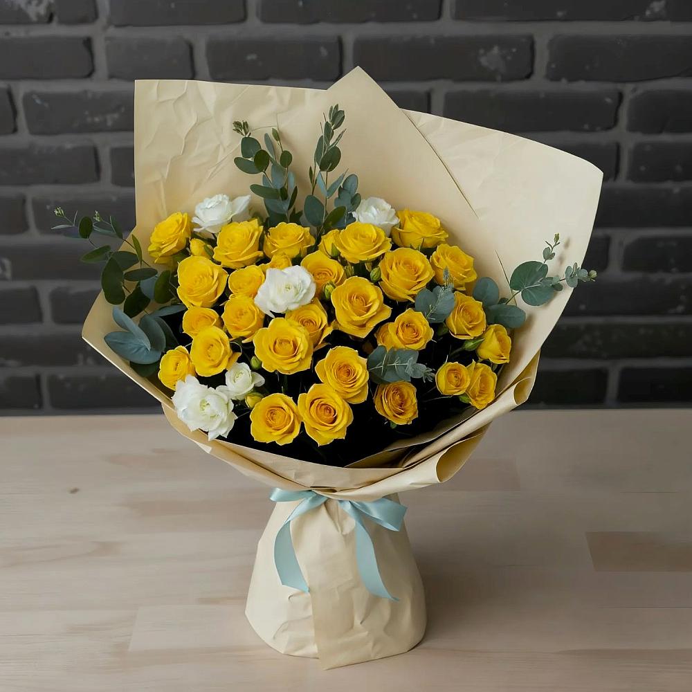 Букет цветов из: Розы в Меленках