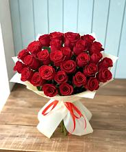 Букет 29 Красных роз в Меленках