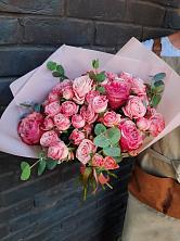 Букет розы в пальмах в Меленках Букет цветов из: Розы в Меленках