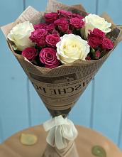Букет цветов из:  Розы #REPLACE_PRED# Меленках