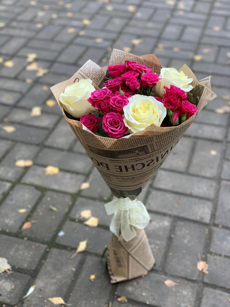Букет цветов из: Розы в Меленках