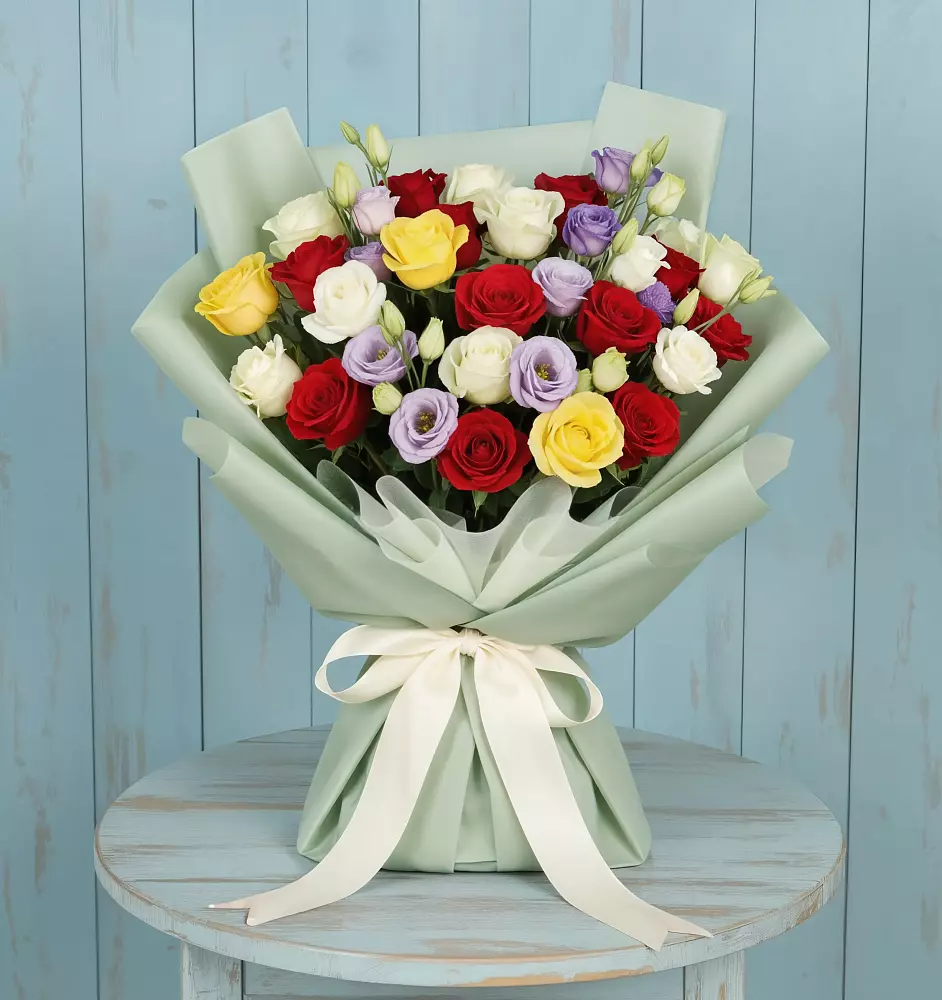 Букет цветов из: Розы в Меленках