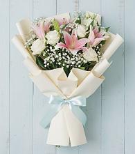 Букет цветов из:  Лилии #REPLACE_PRED# Меленках