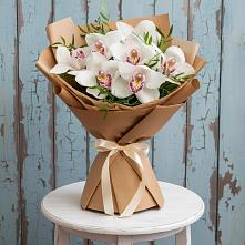 Букет цветов из:  Орхидеи и Розы #REPLACE_PRED# Меленках